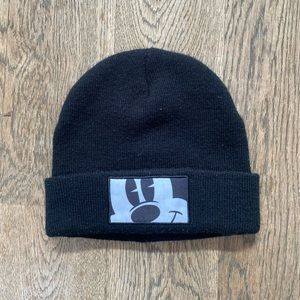 Neff Accessories | Disney!! Neff Mickey Beanie | Color: Black | Size: Os
